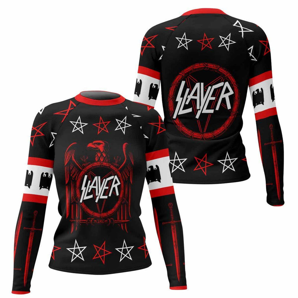 Slayer Red Eagle Rash Guard