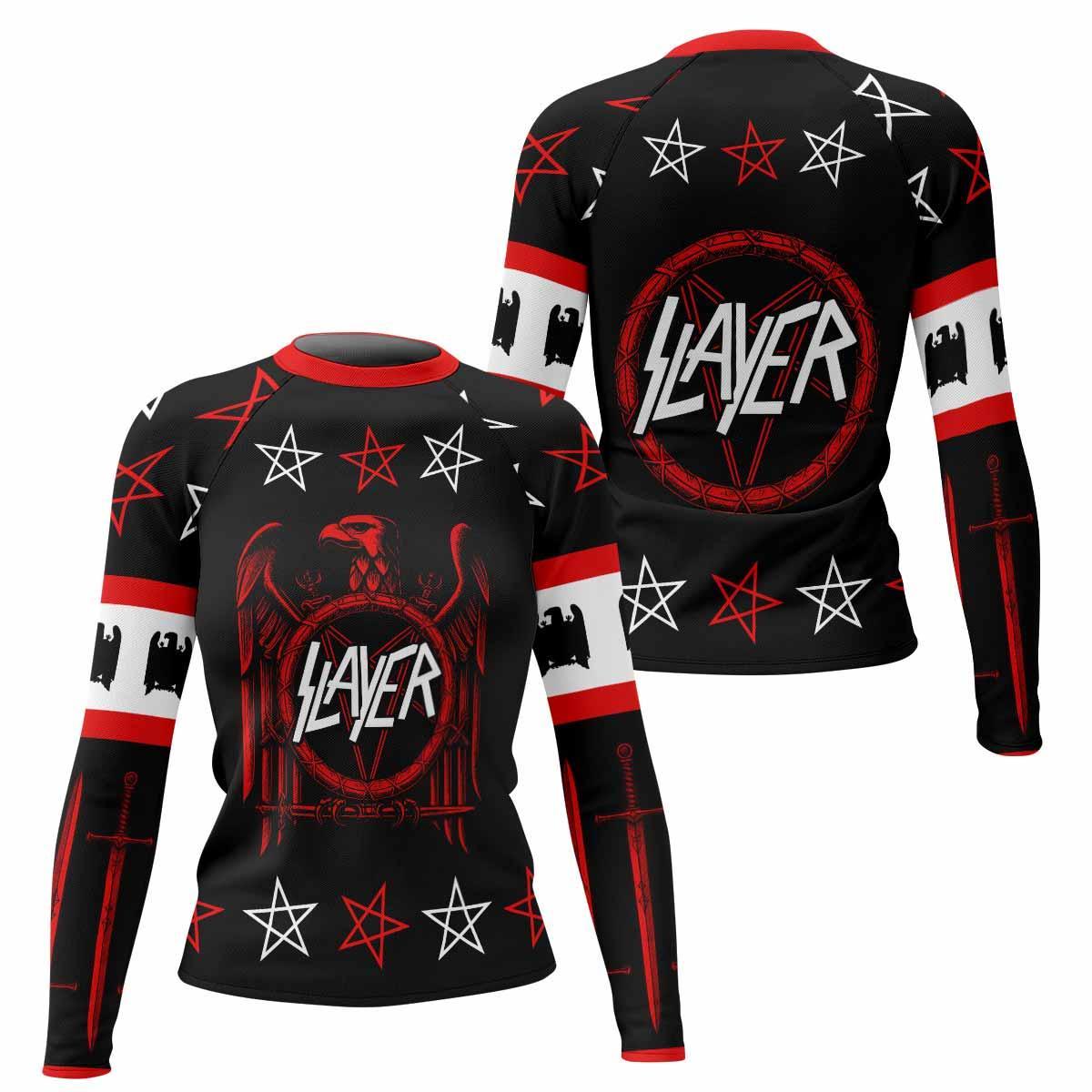 Slayer Red Eagle Rash Guard