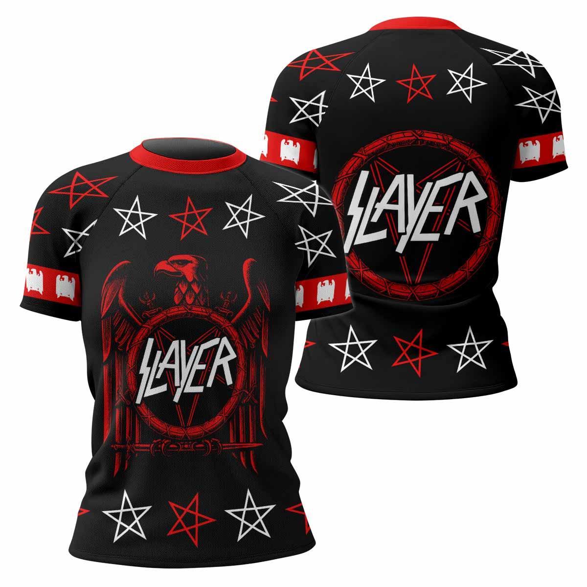 Slayer Red Eagle Rash Guard