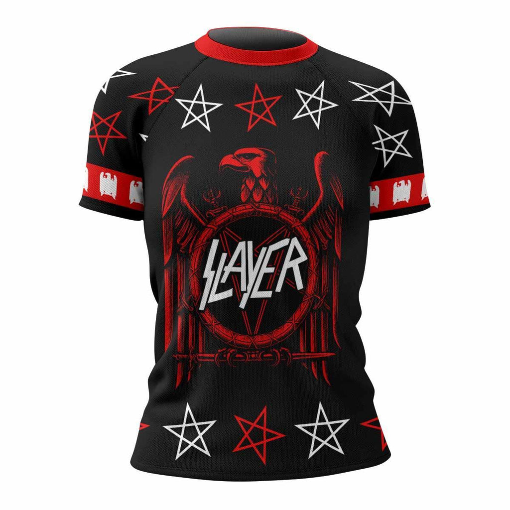 Slayer Red Eagle Rash Guard