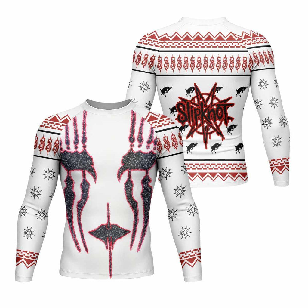 Slipknot Christmas Rash Guard