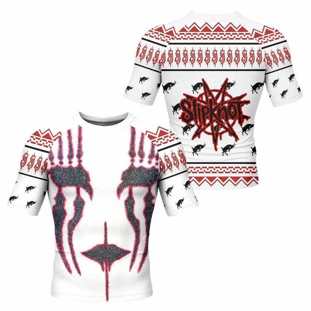 Slipknot Christmas Rash Guard
