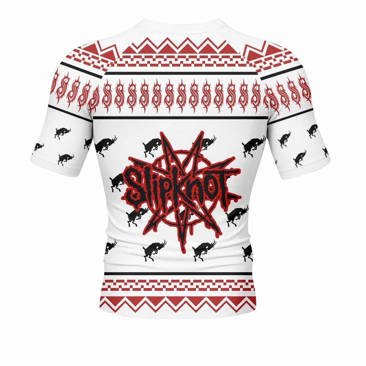 Slipknot Christmas Rash Guard