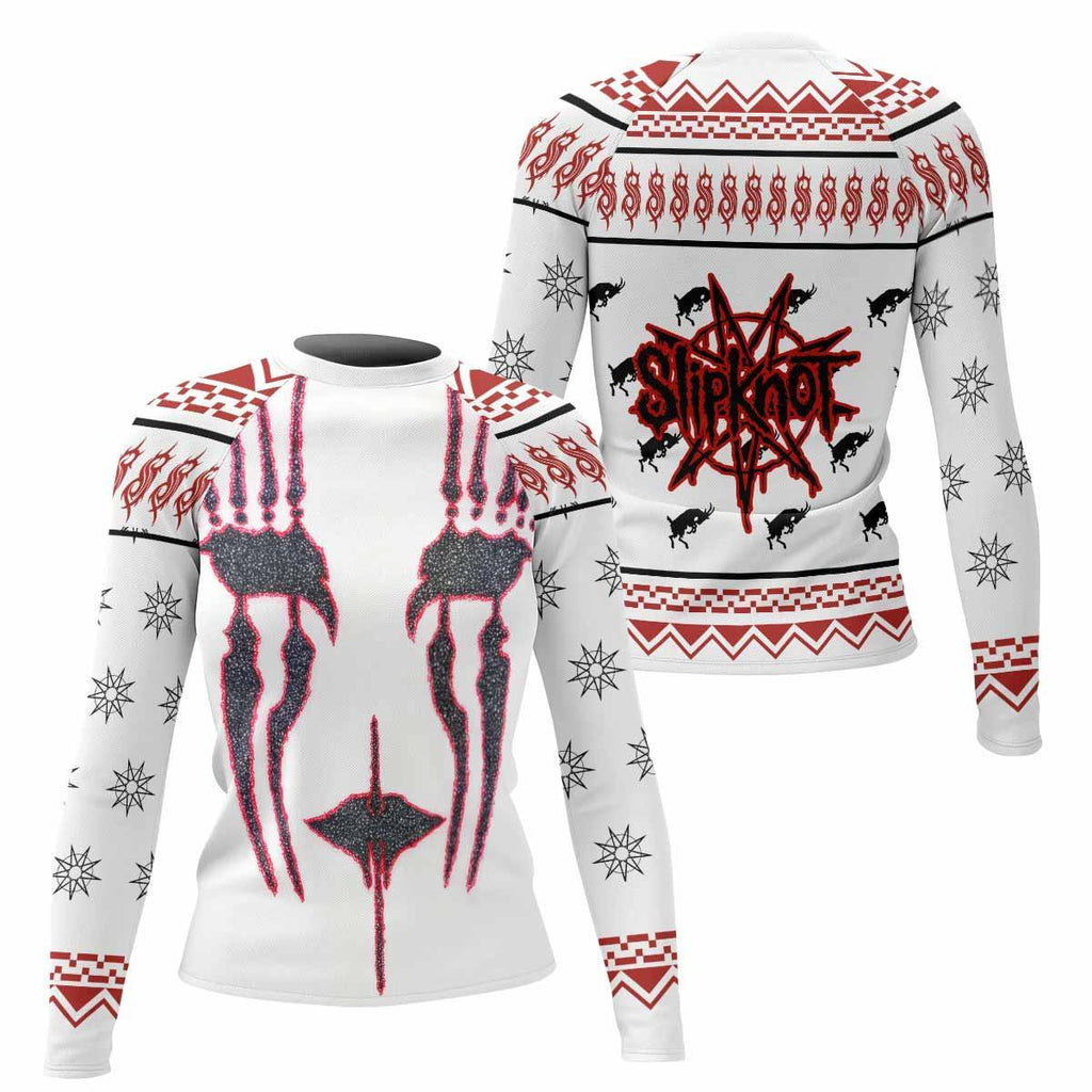 Slipknot Christmas Rash Guard