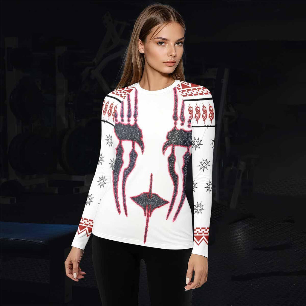 Slipknot Christmas Rash Guard