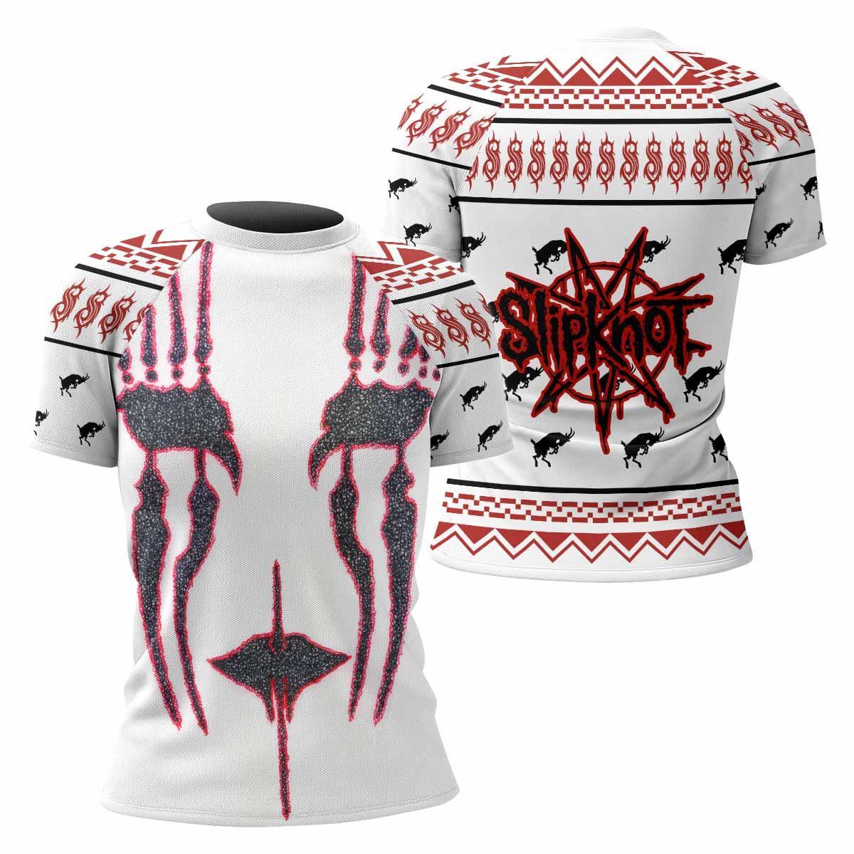 Slipknot Christmas Rash Guard