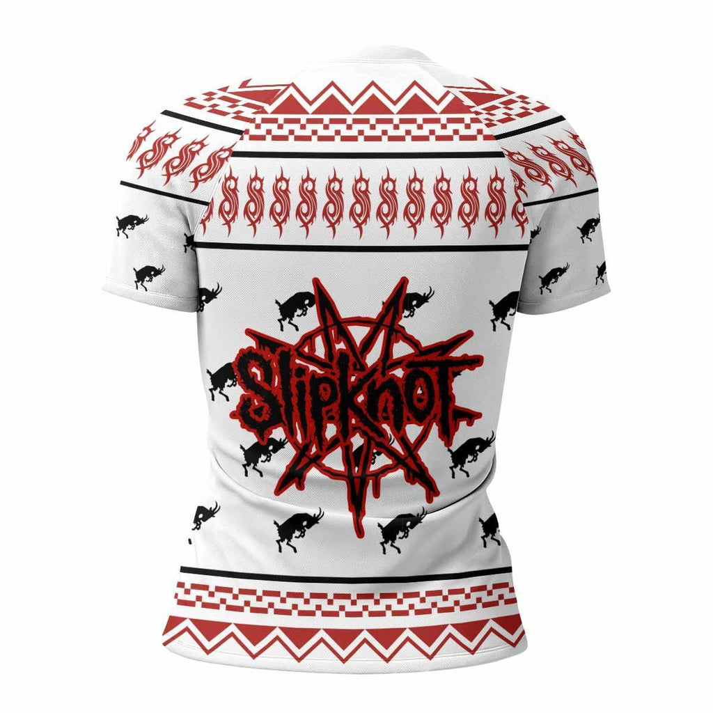 Slipknot Christmas Rash Guard