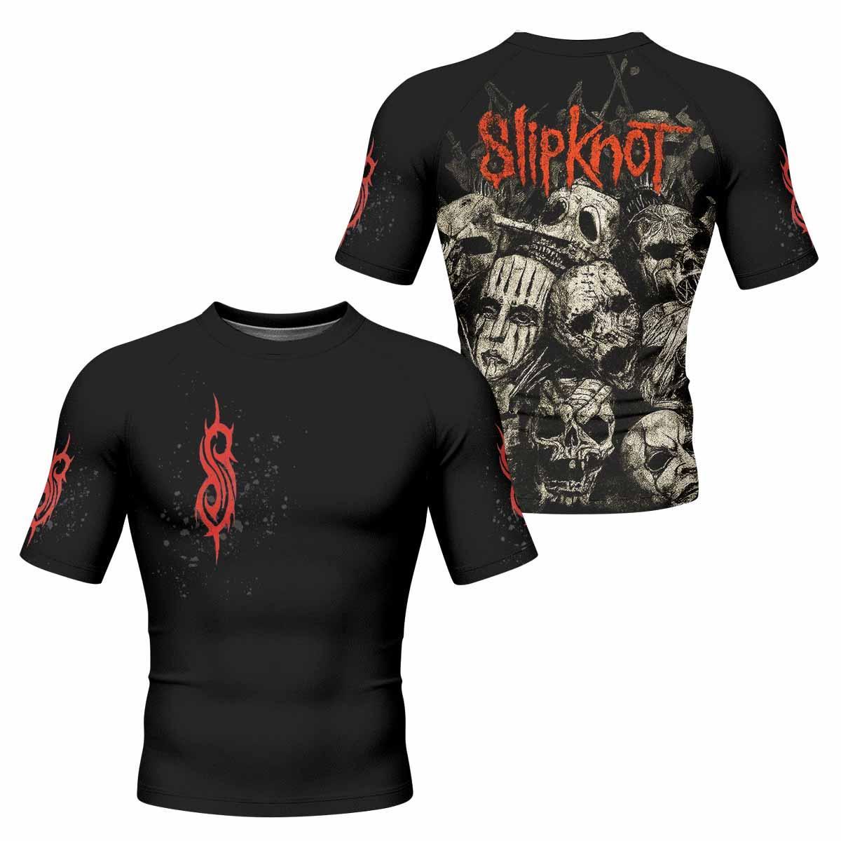 Slipknot Skull Rash Guard
