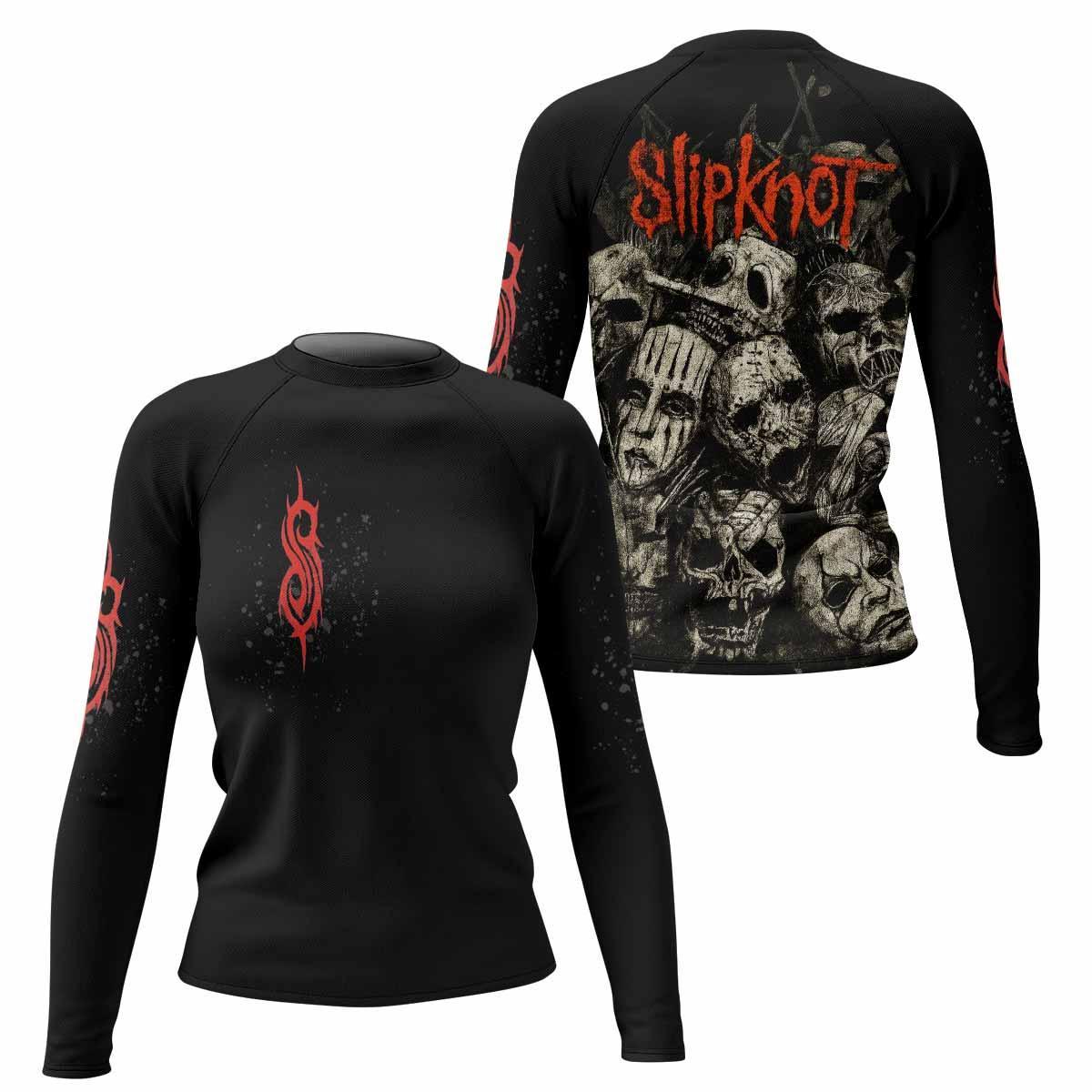 Slipknot Skull Rash Guard