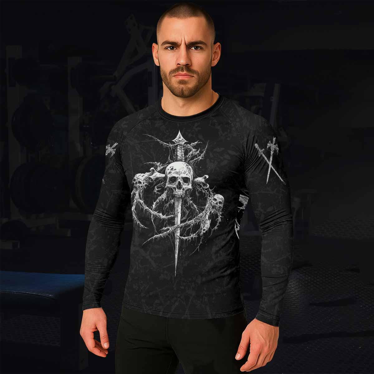 Throne Pierced Rash Guard