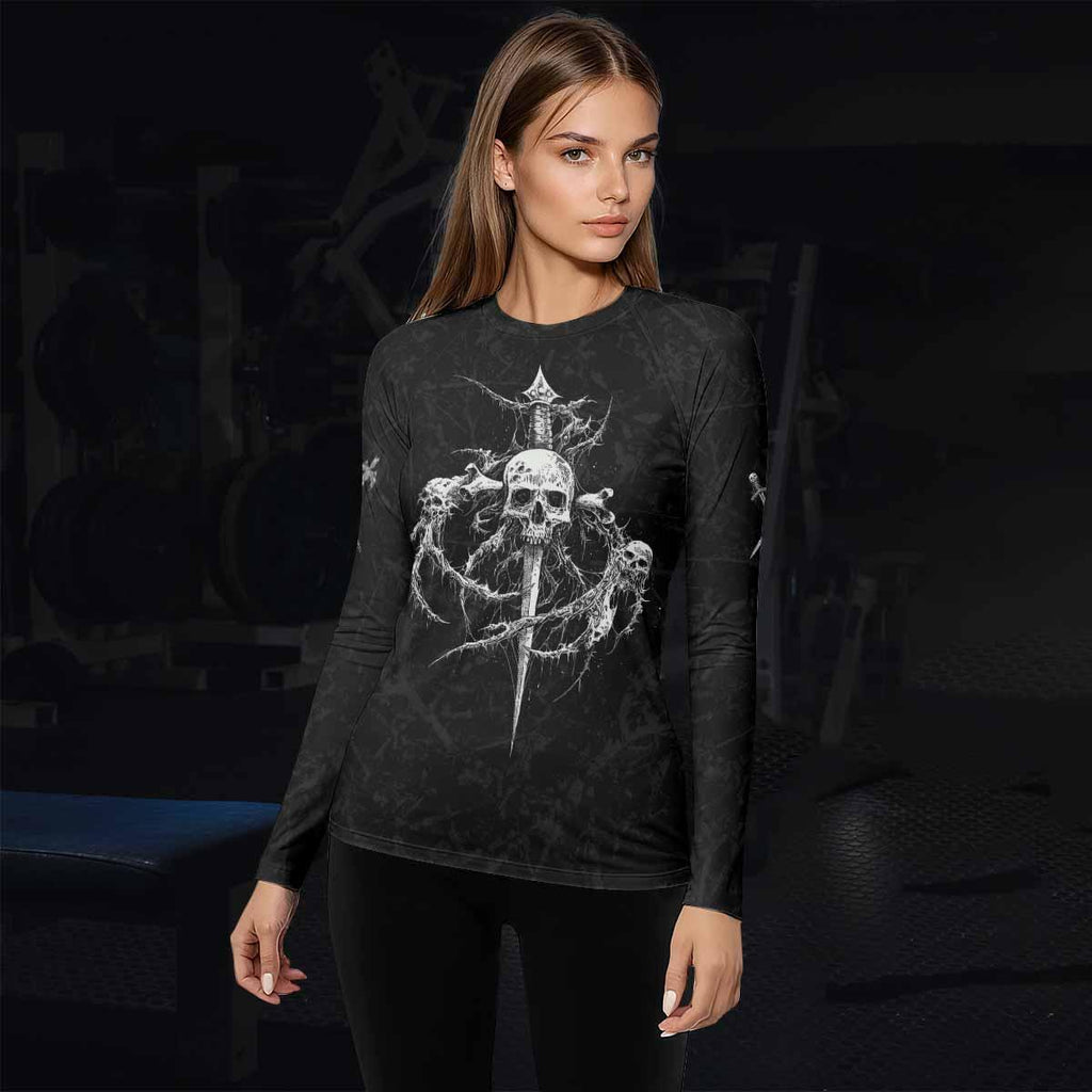 Throne Pierced Rash Guard