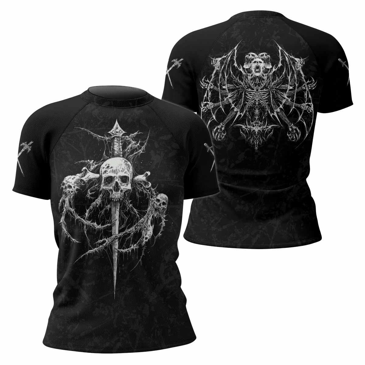 Throne Pierced Rash Guard