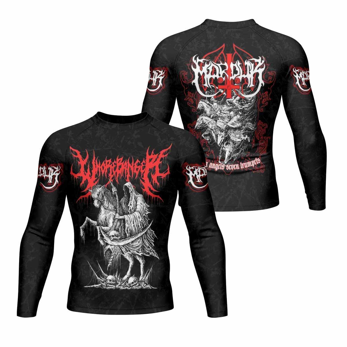 Trumpets of the End Rash Guard