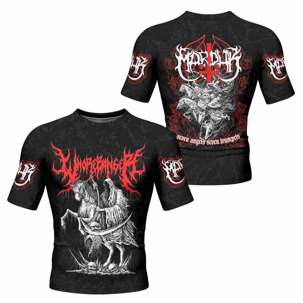 Trumpets of the End Rash Guard