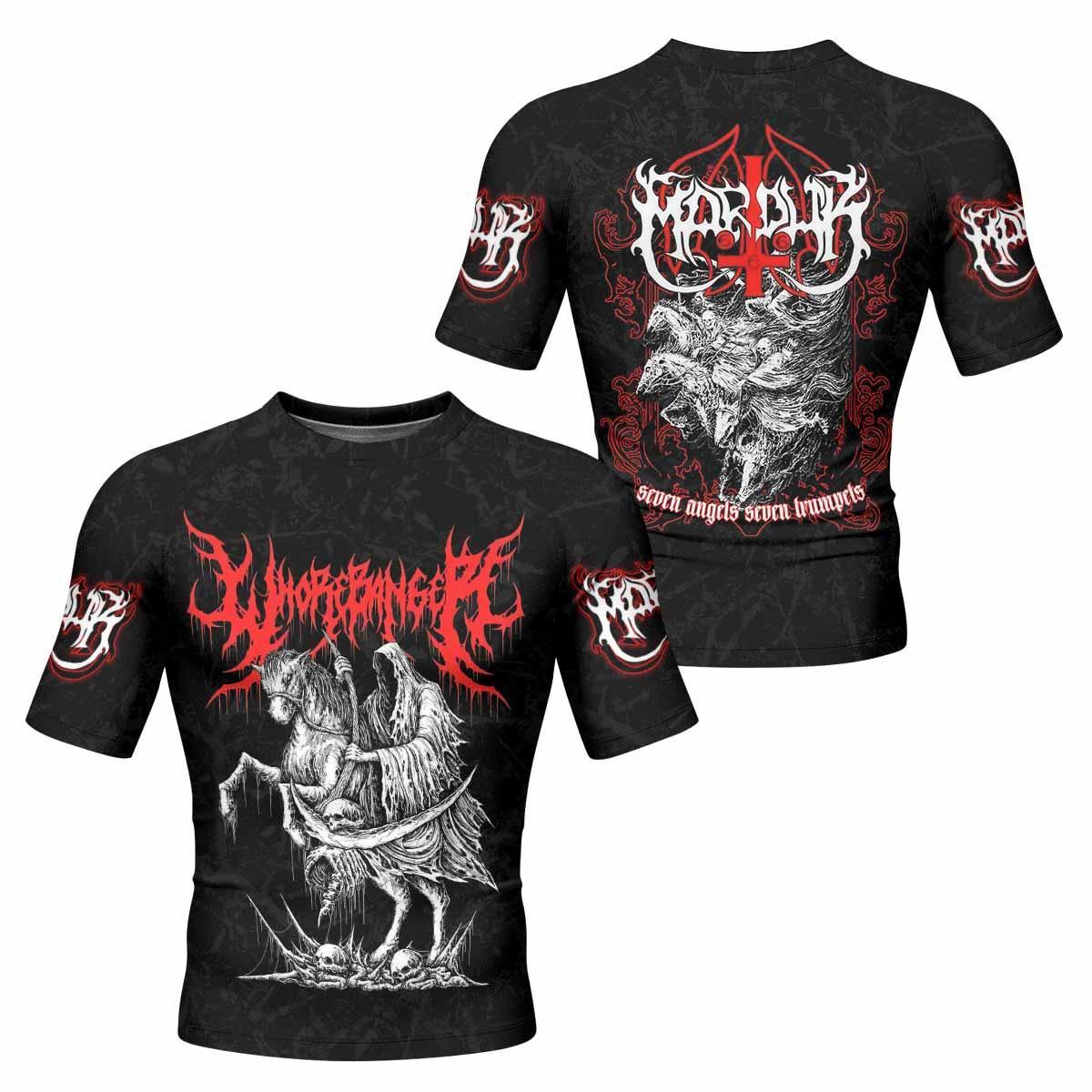 Trumpets of the End Rash Guard