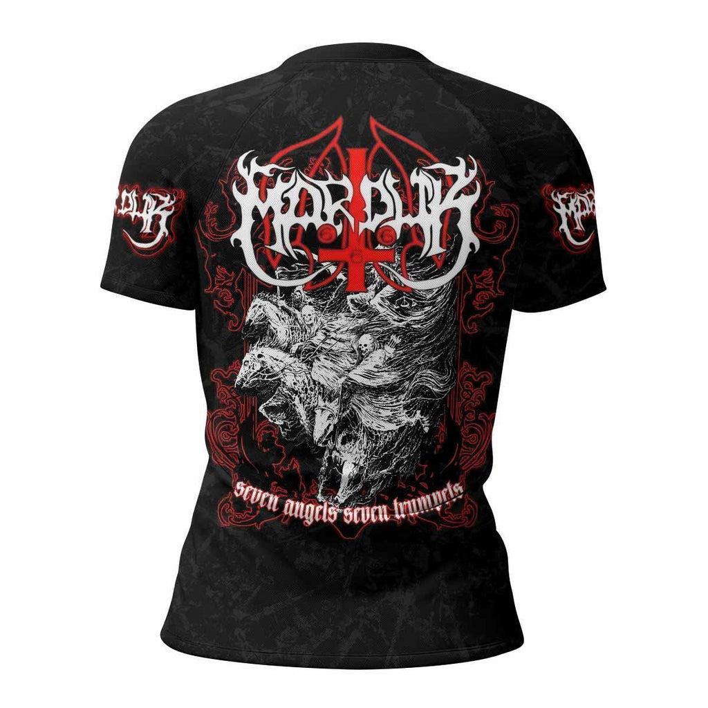 Trumpets of the End Rash Guard