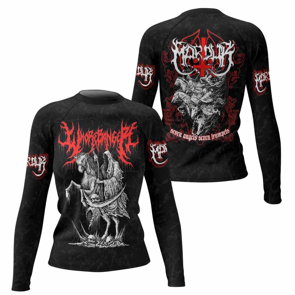Trumpets of the End Rash Guard