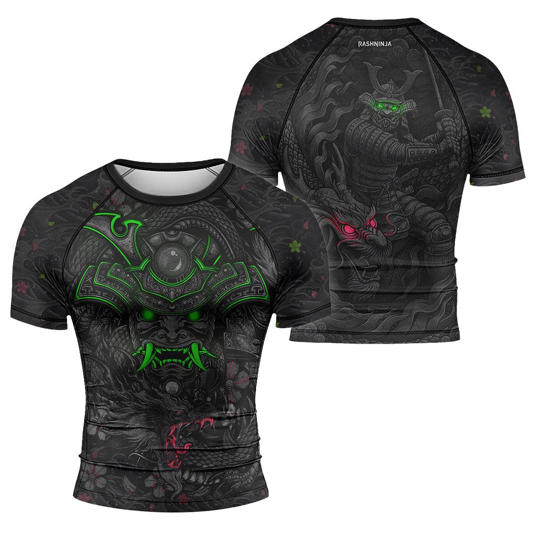 Rashninja Samurai Oni Fusion Men's Short Sleeve Rash Guard