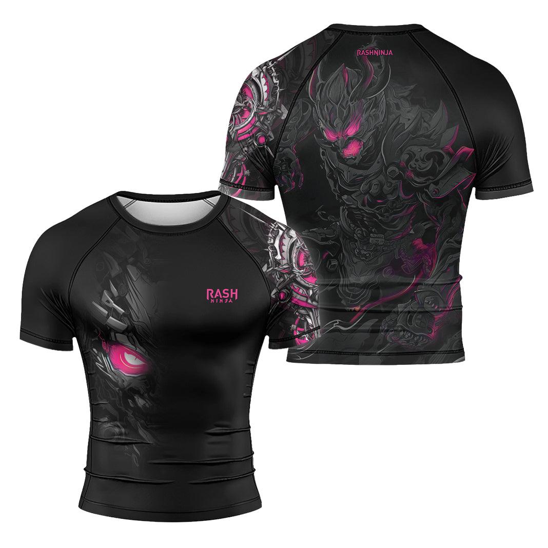 Rashninja Cyber Oni Men's Short Sleeve Rash Guard