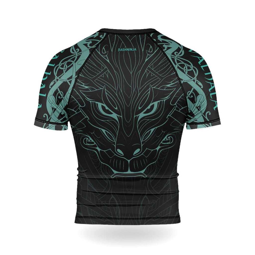 Rashninja Nordic Dragon Guardian Men's Short Sleeve Rash Guard