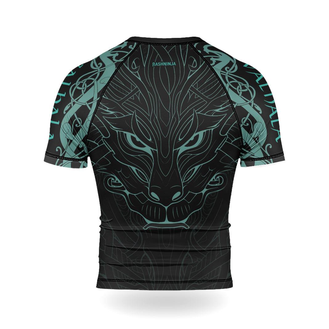 Rashninja Nordic Dragon Guardian Men's Short Sleeve Rash Guard