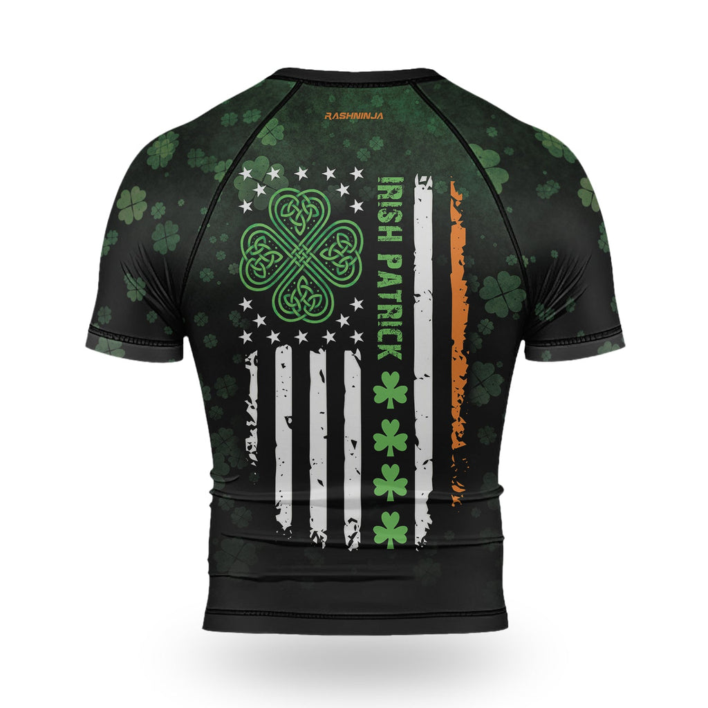 Rashninja Irish Patrick Men's Short Sleeve Rash Guard