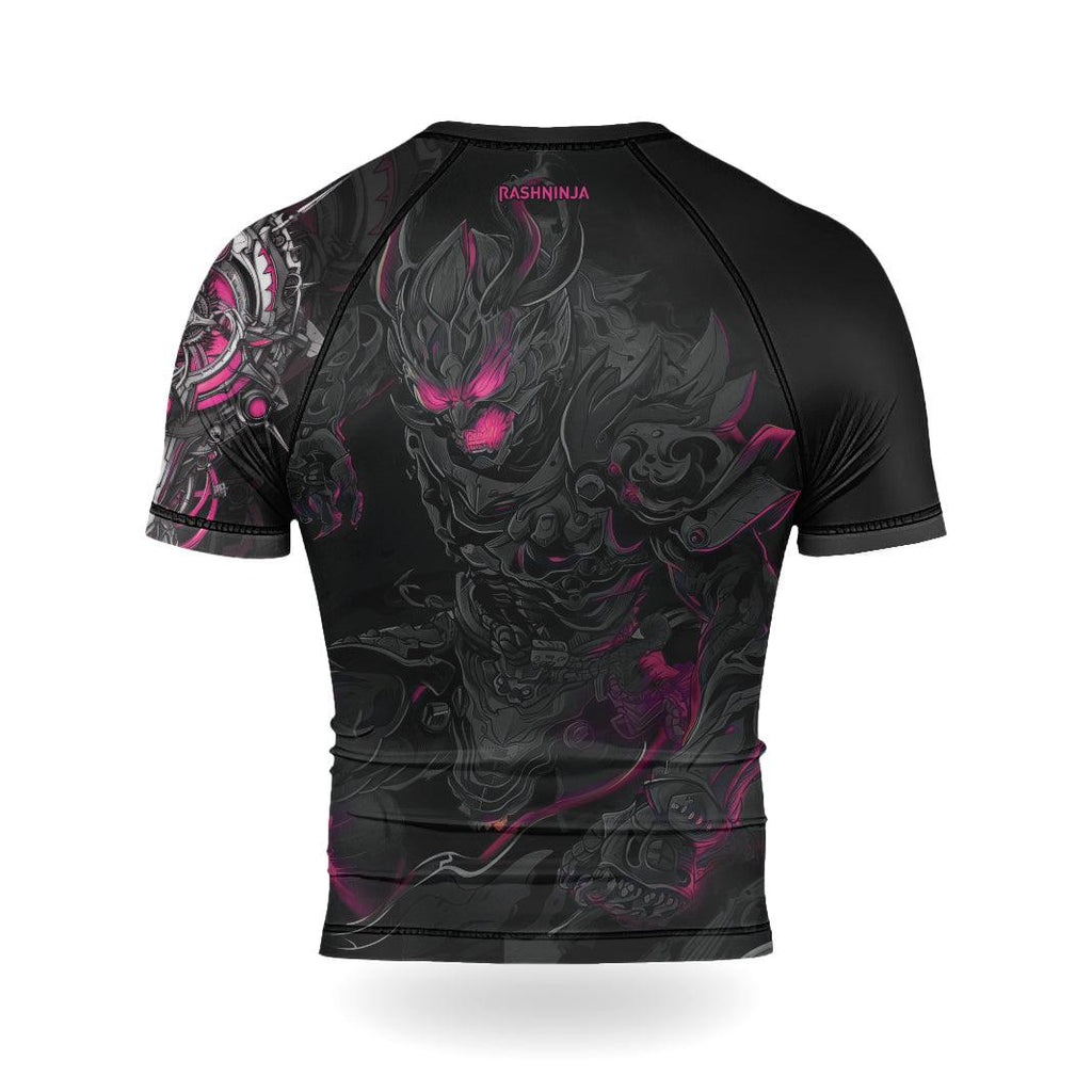 Rashninja Cyber Oni Men's Short Sleeve Rash Guard