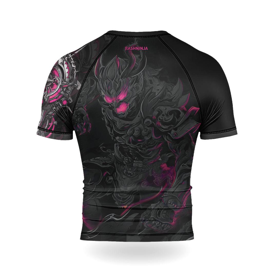 Rashninja Cyber Oni Men's Short Sleeve Rash Guard