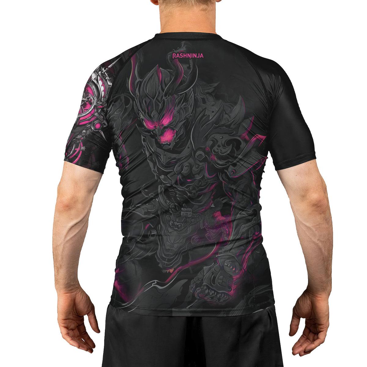 Rashninja Cyber Oni Men's Short Sleeve Rash Guard