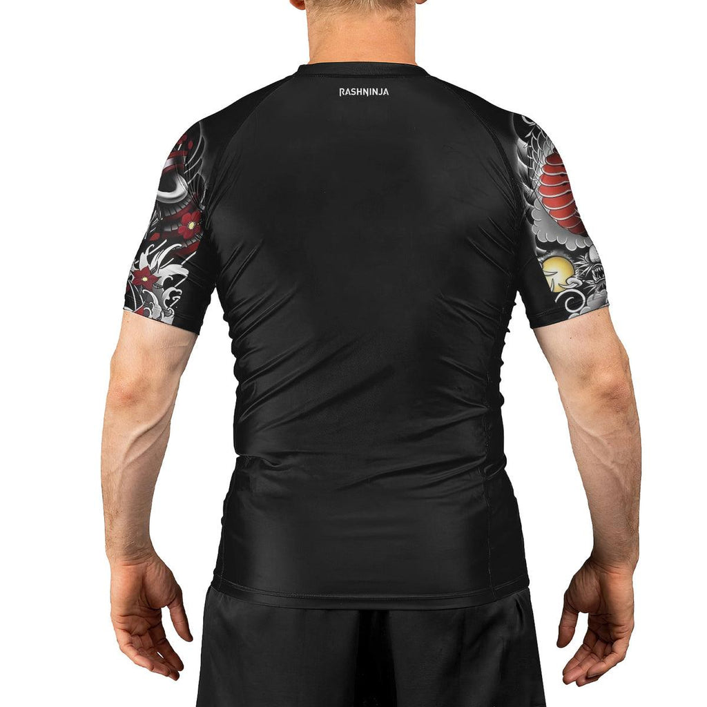 Rashninja Samurai Oni Men's Short Sleeve Rash Guard