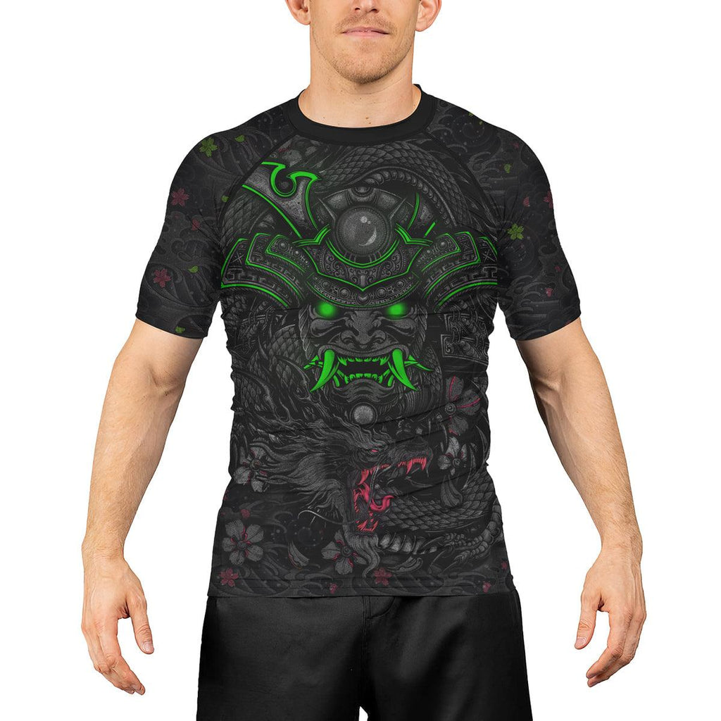 Rashninja Samurai Oni Fusion Men's Short Sleeve Rash Guard