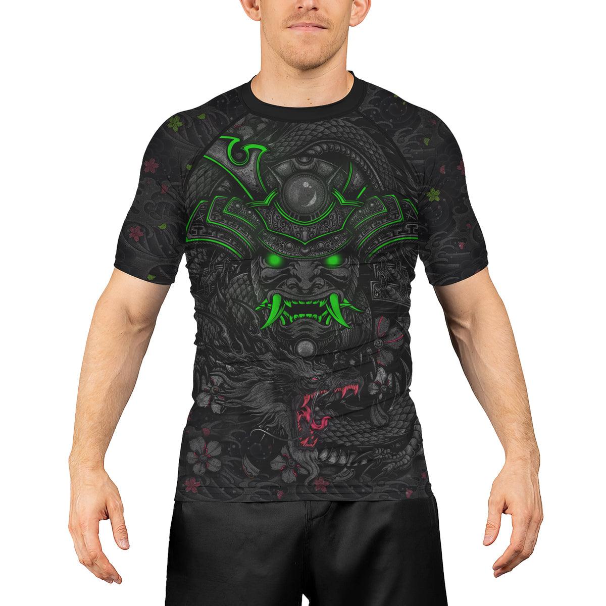 Rashninja Samurai Oni Fusion Men's Short Sleeve Rash Guard