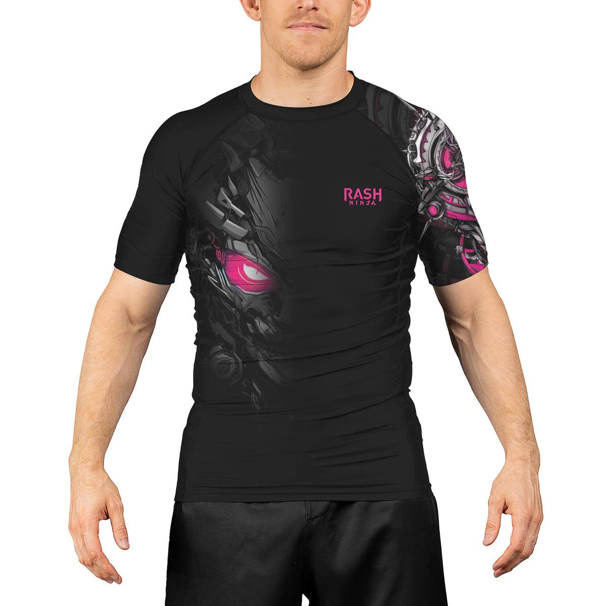 Rashninja Cyber Oni Men's Short Sleeve Rash Guard
