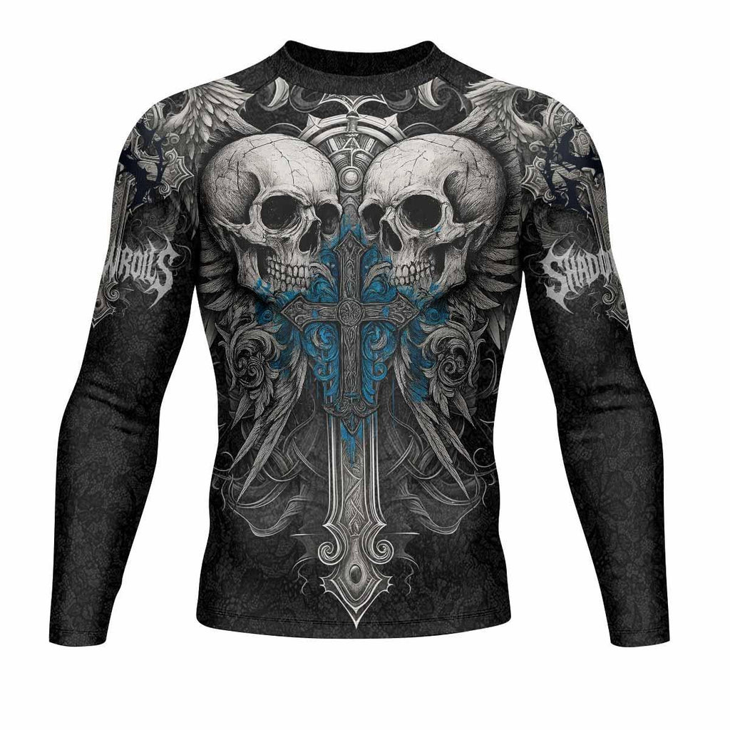 Twin Skulls Covenant Rash Guard
