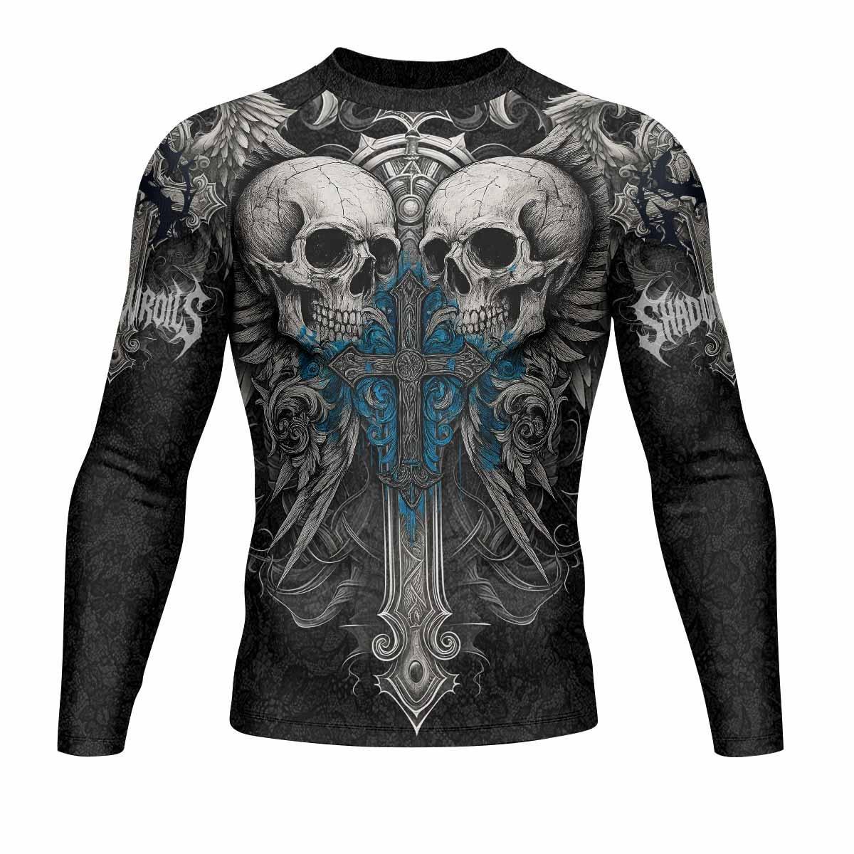Twin Skulls Covenant Rash Guard