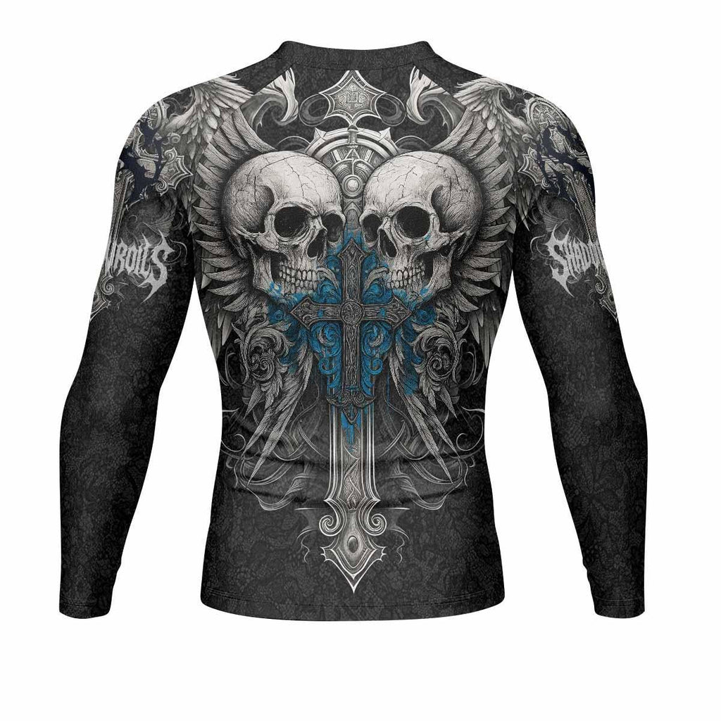 Twin Skulls Covenant Rash Guard