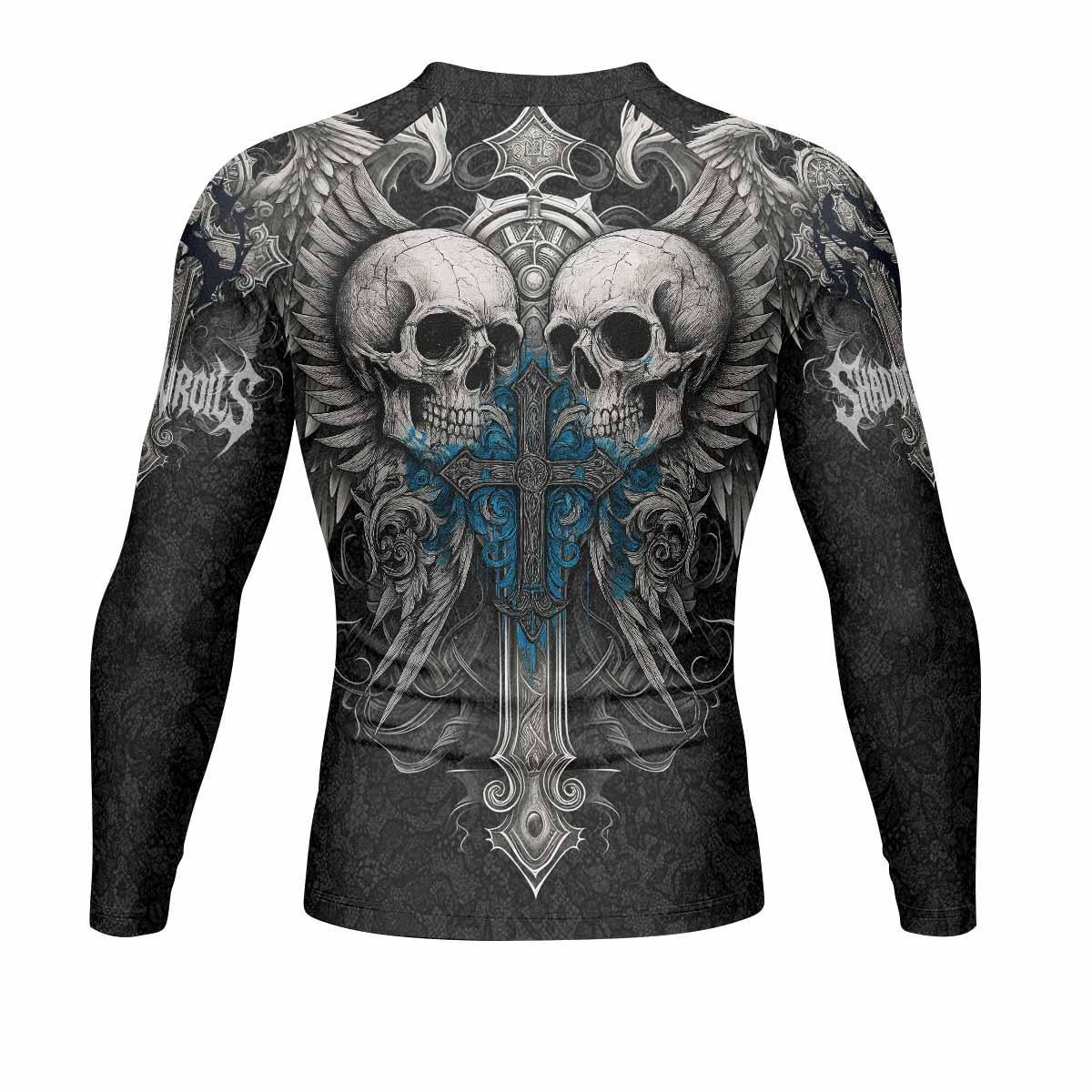 Twin Skulls Covenant Rash Guard