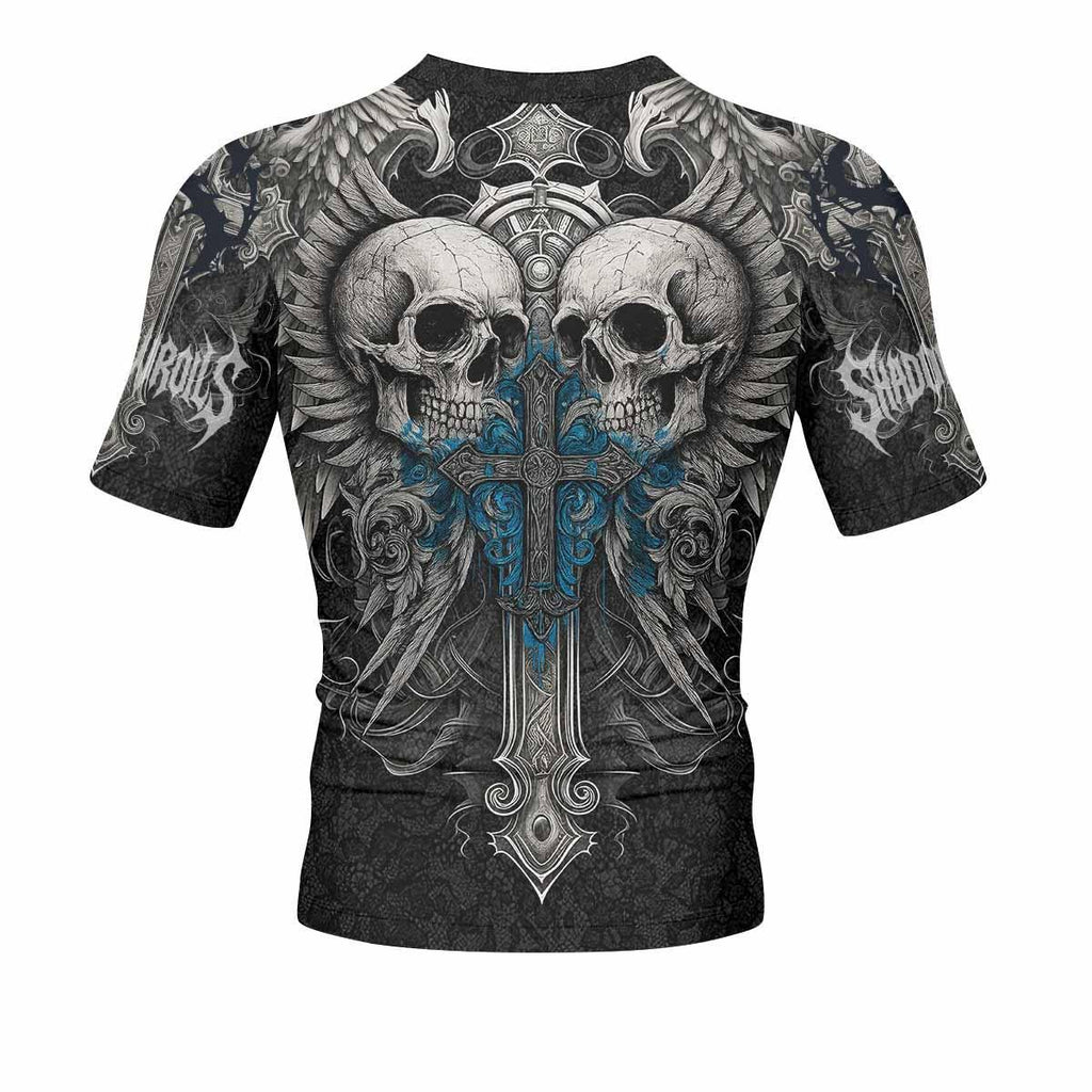 Twin Skulls Covenant Rash Guard