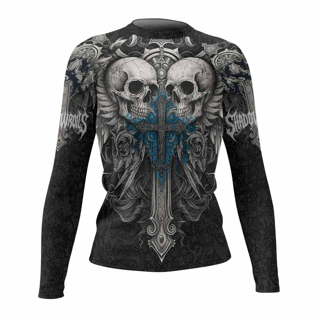 Twin Skulls Covenant Rash Guard