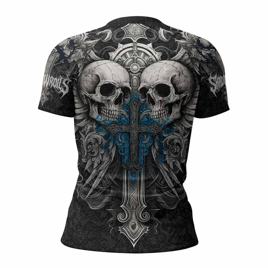 Twin Skulls Covenant Rash Guard