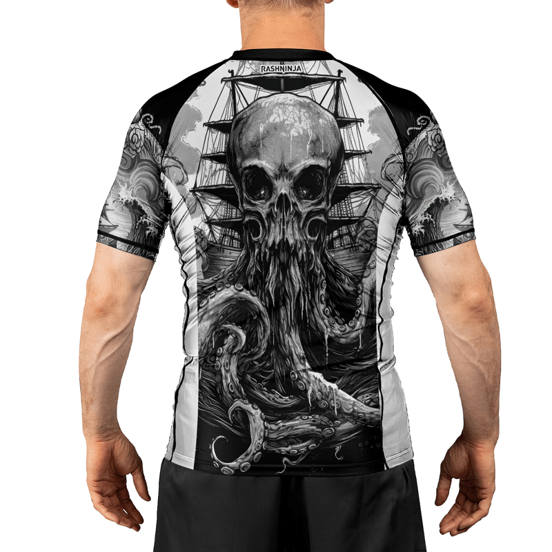 Rashninja Cthulhu Cultist Men's Short Sleeve Rash Guard