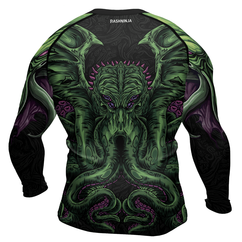 Rashninja Great Old One Men's Long Sleeve Rash Guard