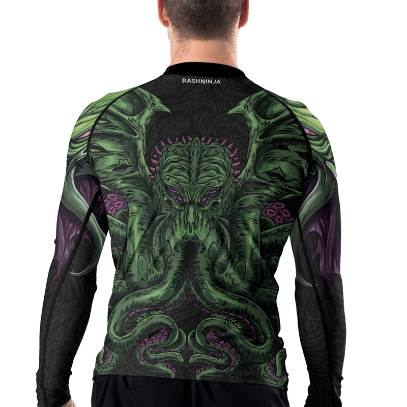 Rashninja Great Old One Men's Long Sleeve Rash Guard
