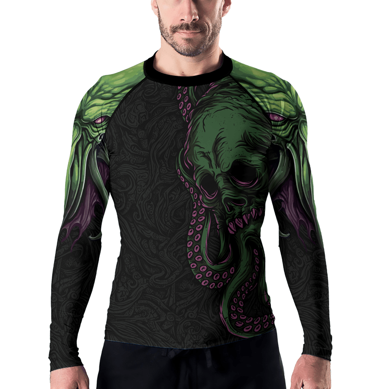 Rashninja Great Old One Men's Long Sleeve Rash Guard
