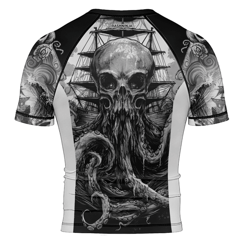 Rashninja Cthulhu Cultist Men's Short Sleeve Rash Guard