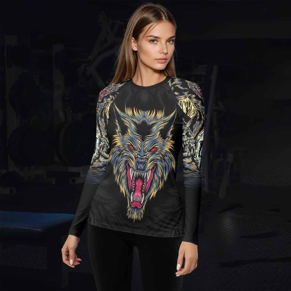 Wolf Rage Rash Guard