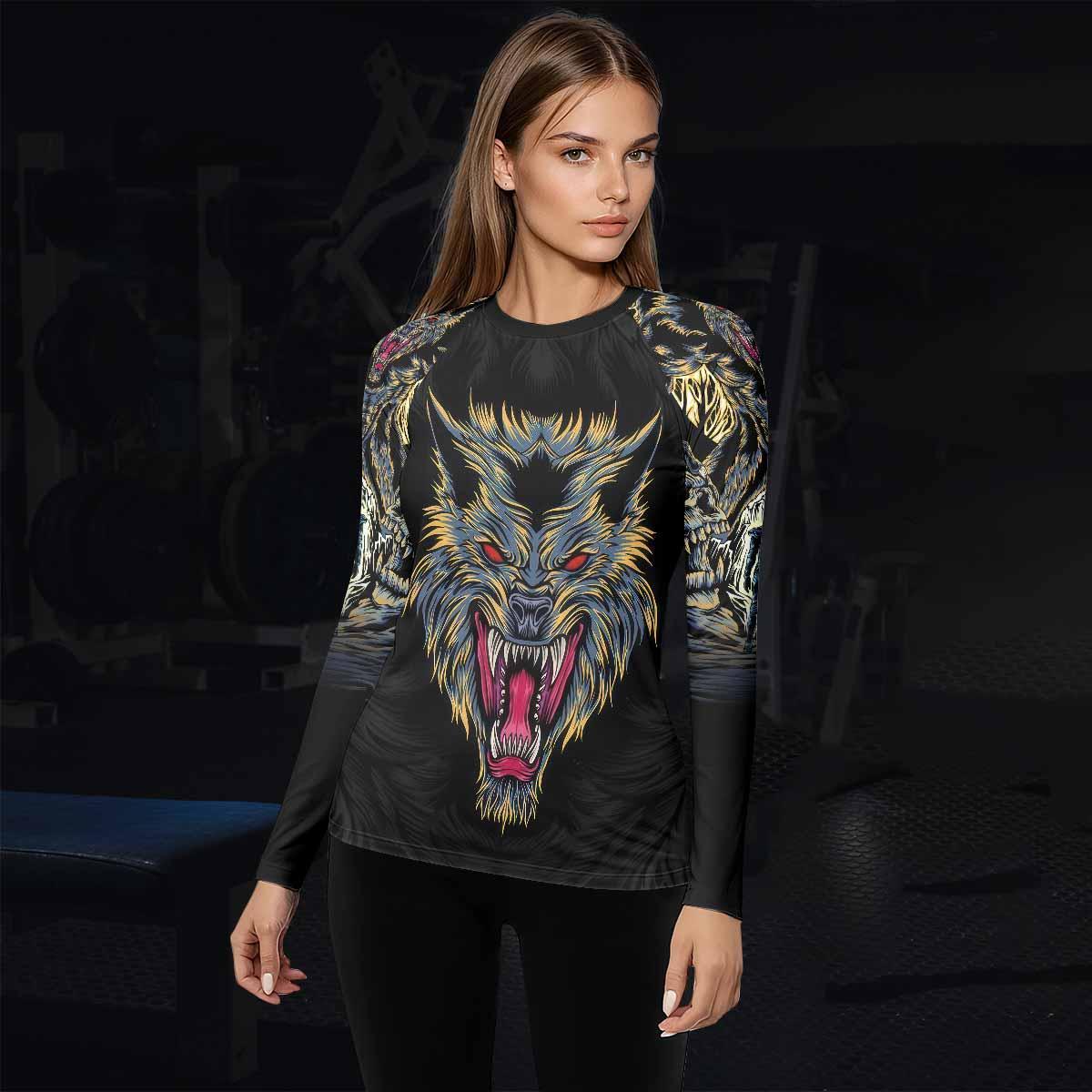 Wolf Rage Rash Guard