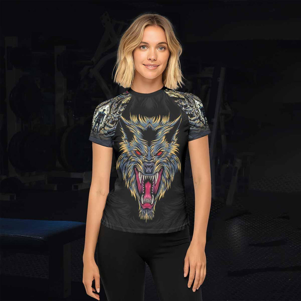 Wolf Rage Rash Guard
