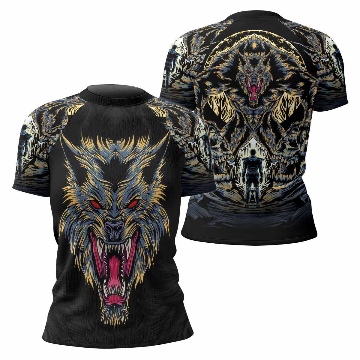 Wolf Rage Rash Guard